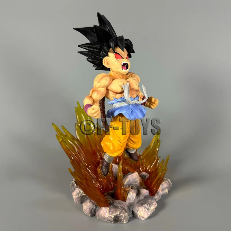 SSJ4 Goku Transforming into Ozaru Figure – 18cm Dragon Ball Z PVC Statue Collectible - Image 5