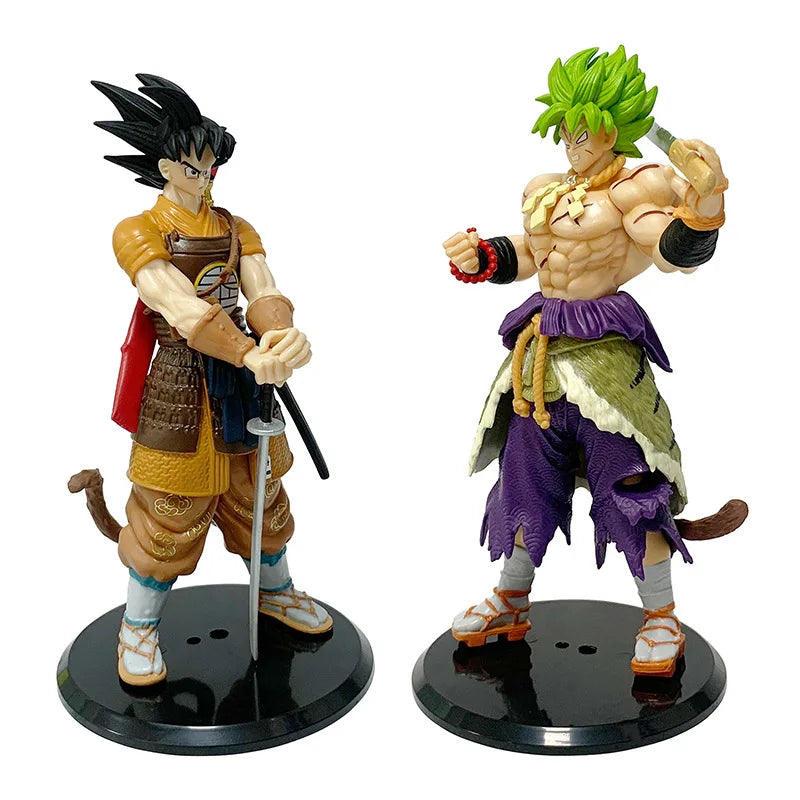21cm Anime Z Figure – Samurai Son Goku & Broly - Image 3
