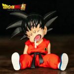 10cm Dragon Ball Z Kakarotto Sitting Goku Figure – Sleepy Pose