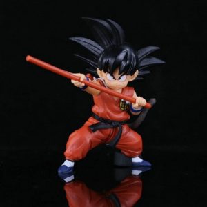 Childhood Son Goku Figure – 14cm Dragon Ball PVC Collectible Statue
