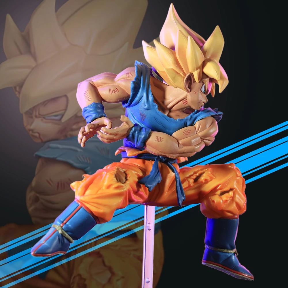 Super Saiyan Son Goku Kamehameha Figure – 22cm Dragon Ball Z PVC Action Statue - Image 2
