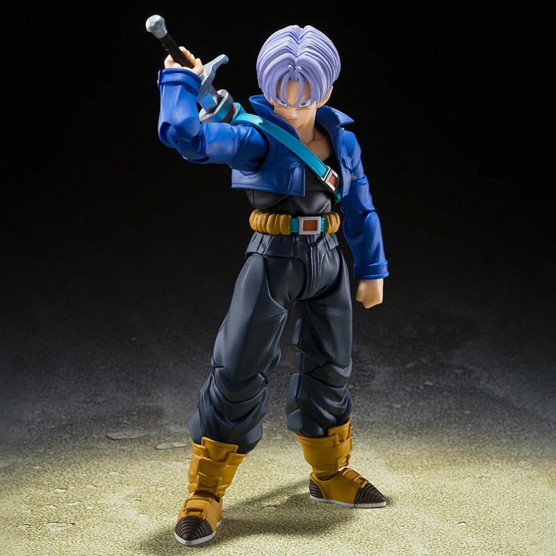 Anime Dragon Ball Z Figures SHF Super Saiyan Trunks Action Figure - Image 6