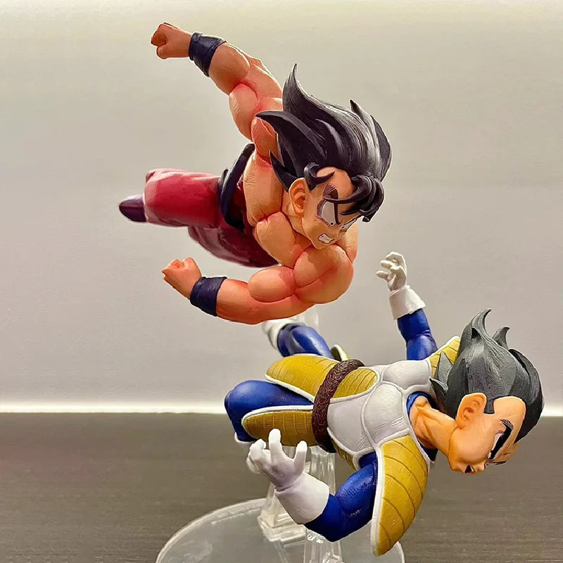 Kaiouken Goku vs. Vegeta Figure – Dragon Ball Z PVC Battle Statue - Image 3