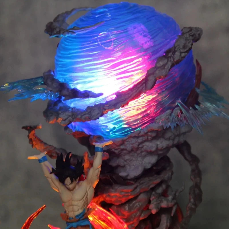 Dragon Ball Son Goku Figure – Luminous Super Spirit Bomb PVC Statue for Collectors - Image 6