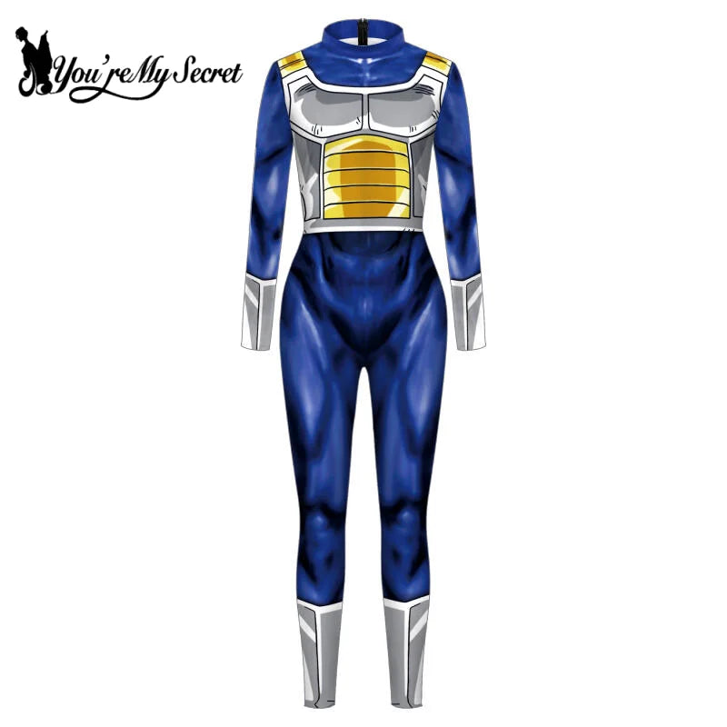 Adult Goku Cosplay Costume – Superhero Jumpsuit for Halloween & Carnival - Image 4