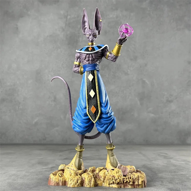 30cm Dragon Ball Z Super God of Destruction Beerus Figure - Image 9