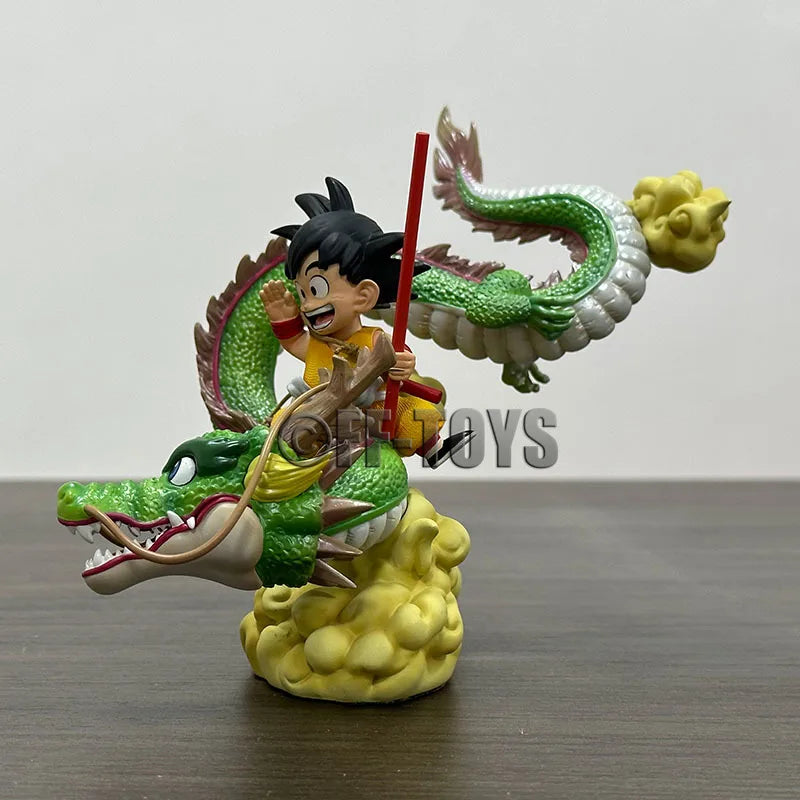 Son Goku with Shenron Action Figure – 14cm Dragon Ball PVC Statue Collectible - Image 4