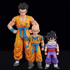 Krillin, Yamcha & Son Gohan Figures – Dragon Ball PVC Collectible Statue Set