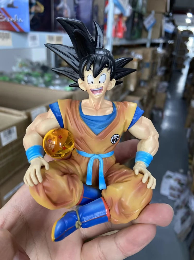 Bandai Dragon Ball Z Son Goku Super Saiyan Sitting Position Figure – Perfect for Fans Collectors - Image 5