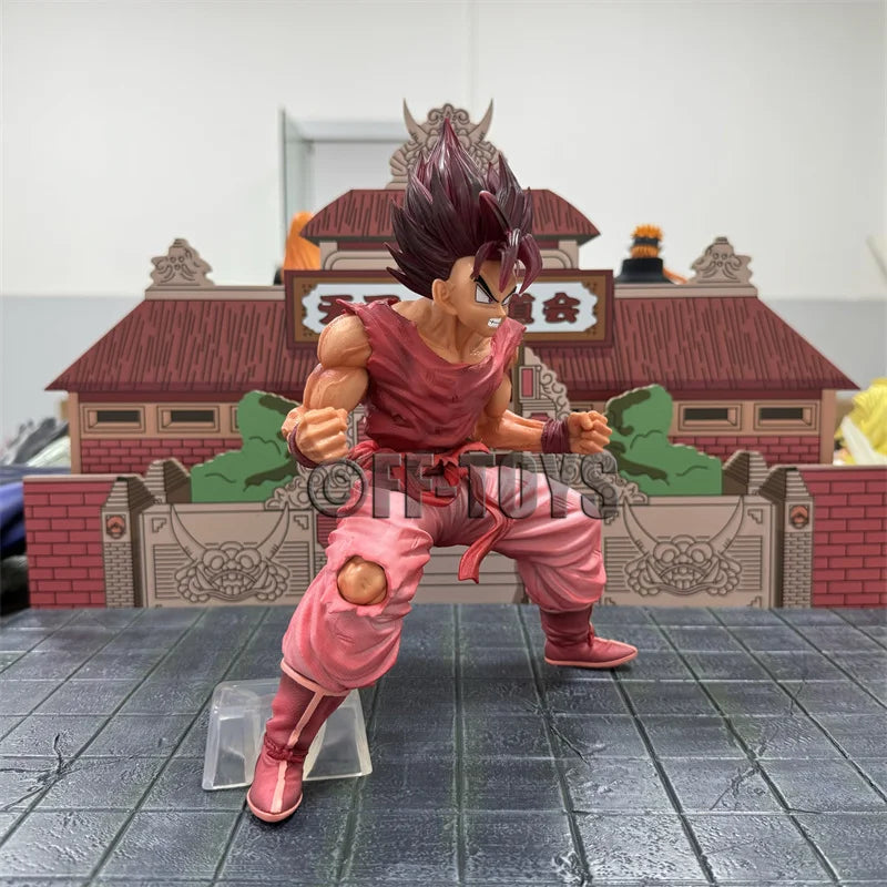 Kaiouken Goku Figure – 24cm Dragon Ball Z Super Saiyan PVC Statue - Image 4