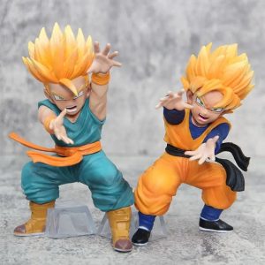 15cm Dragon Ball Figure – Son Gohan & Trunks Action Figures