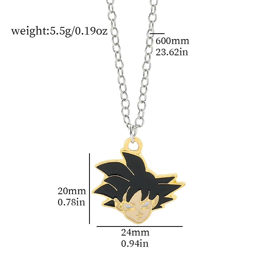 Dragon Ball Songoku Pendant Metal Necklace - Image 6
