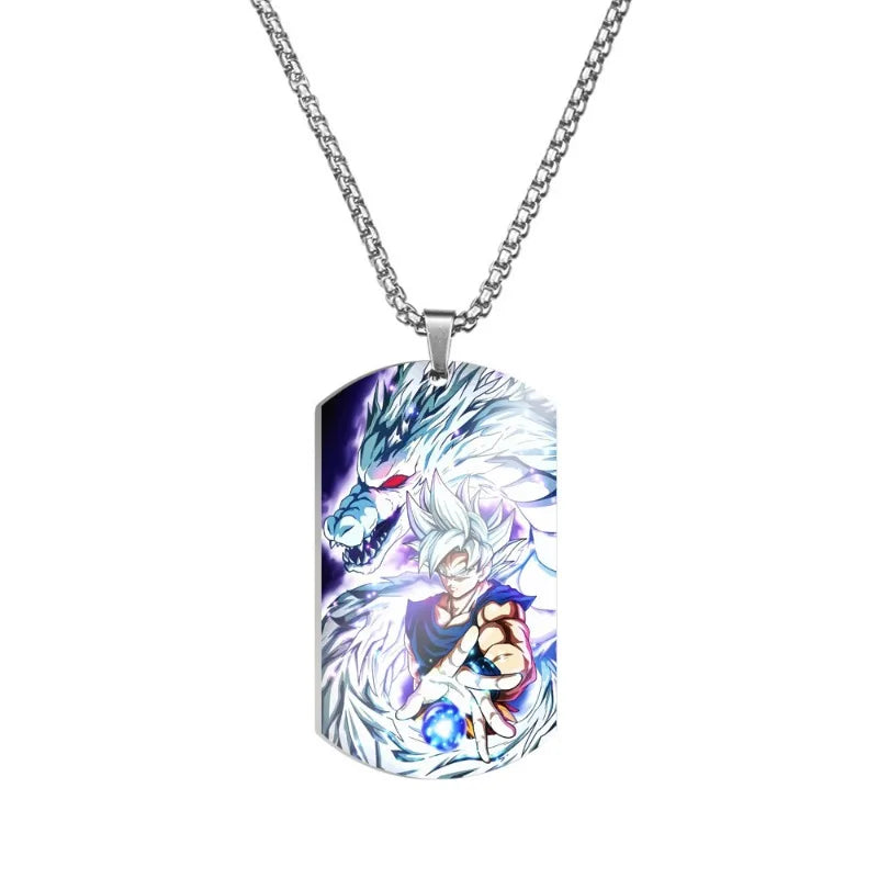 Dragon Ball Son Goku Stainless Steel Necklace - Image 6