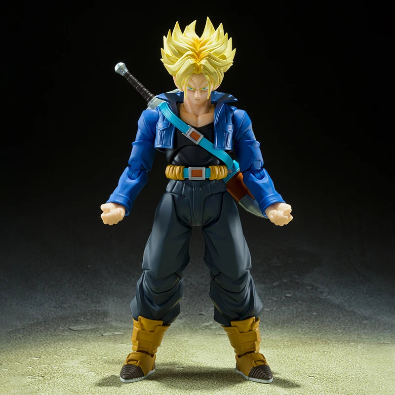 Anime Dragon Ball Z Figures SHF Super Saiyan Trunks Action Figure - Image 2