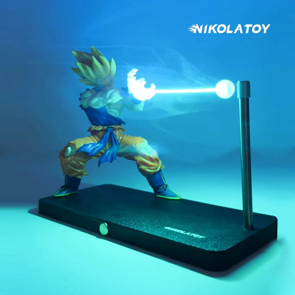 Son Goku Kamehameha Wave Magnetic Light Lamp - Image 8