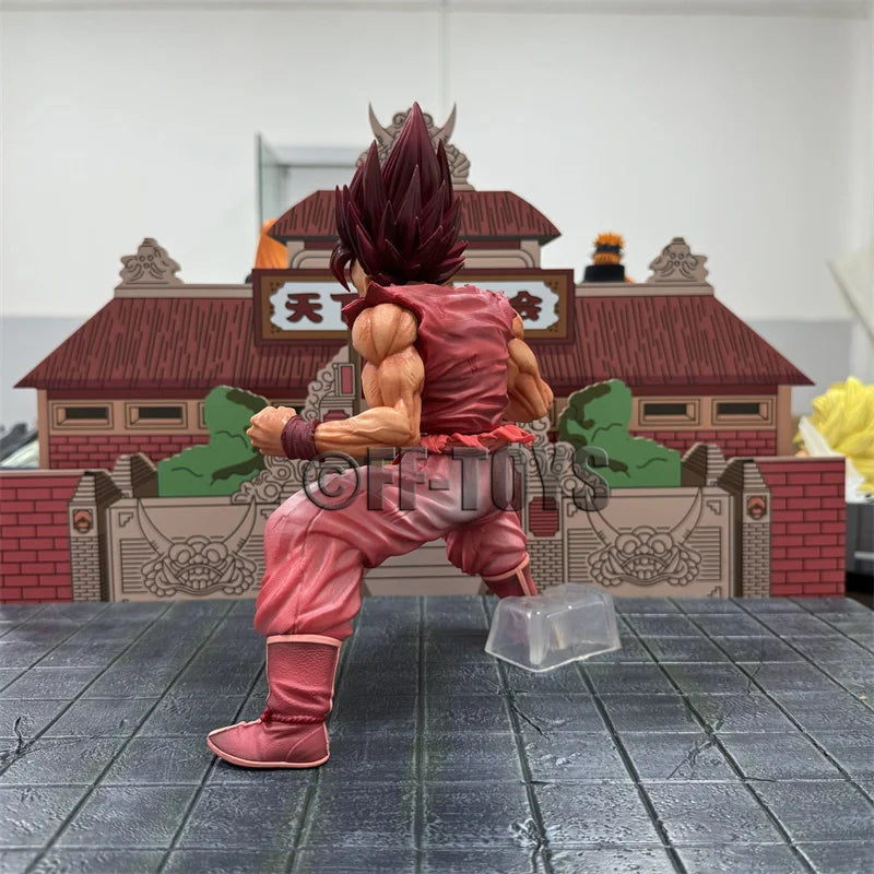 Kaiouken Goku Figure – 24cm Dragon Ball Z Super Saiyan PVC Statue - Image 2
