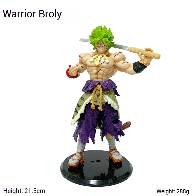 21cm Anime Z Figure – Samurai Son Goku & Broly - Image 7
