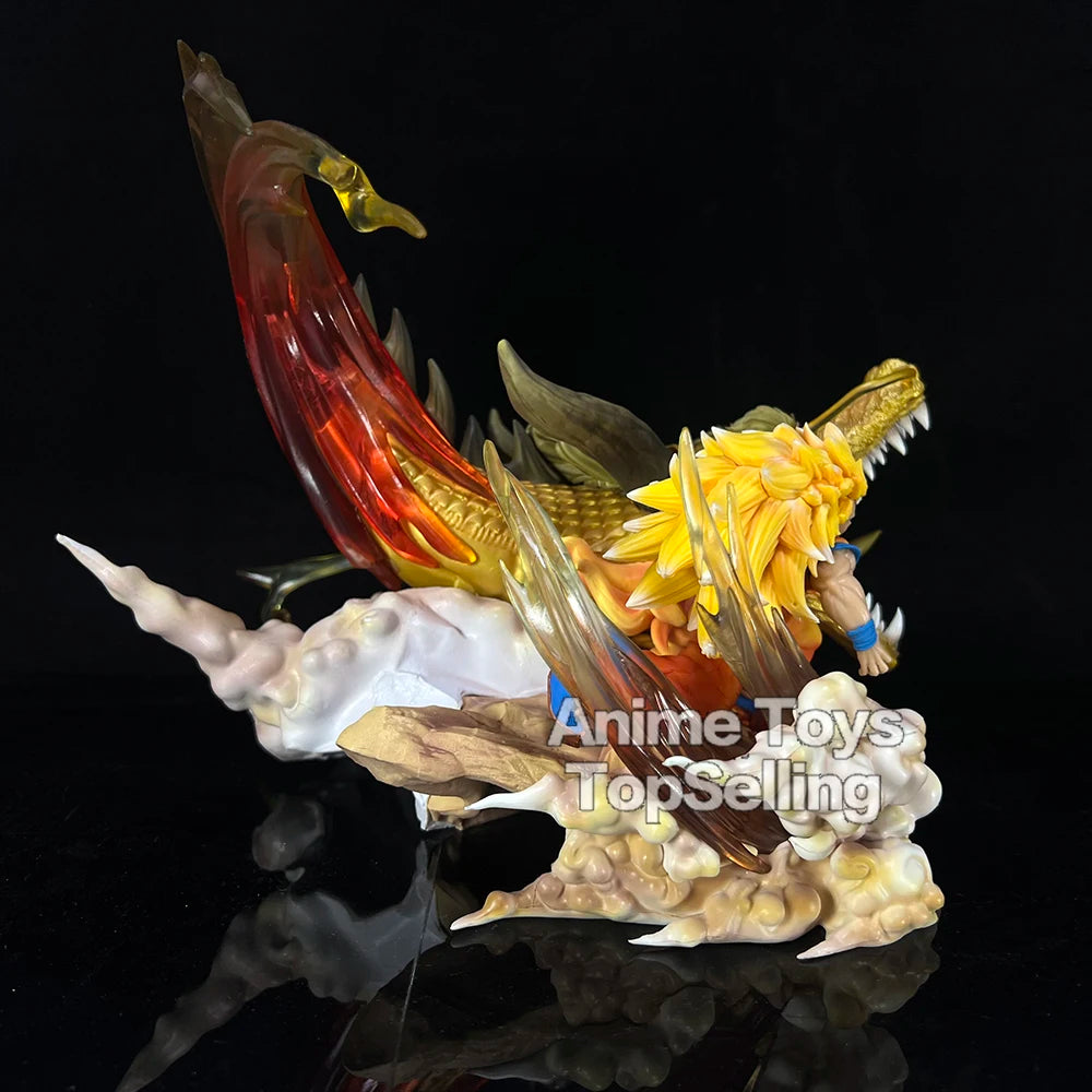 SSJ3 Goku "Dragon Fist Explosion" Figure – 23cm Dragon Ball PVC Statue - Image 5