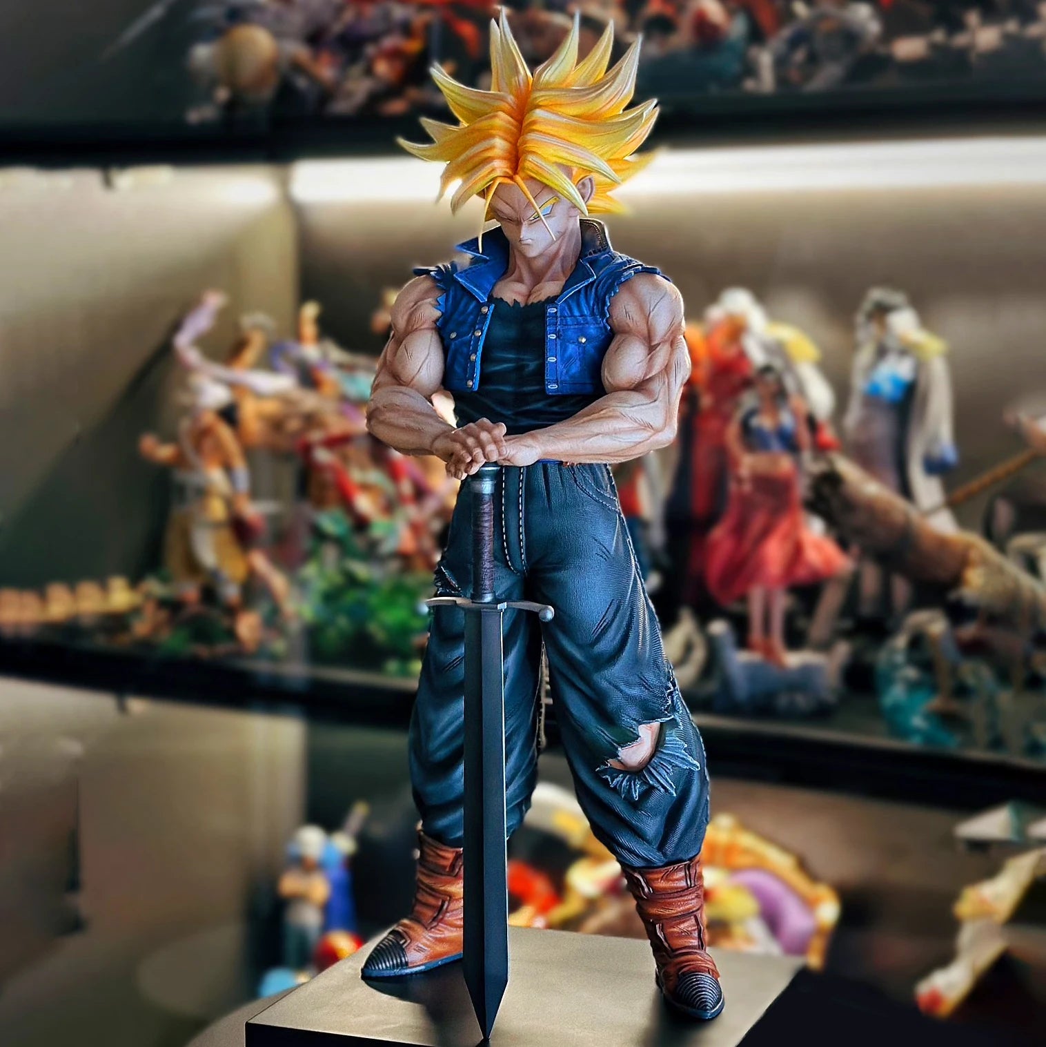 Future Trunks Action Figure MPVC Statue