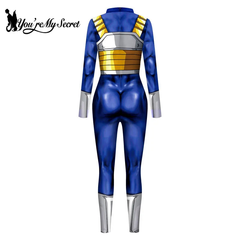Adult Goku Cosplay Costume – Superhero Jumpsuit for Halloween & Carnival - Image 5
