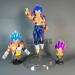 Ultra Instinct Vegeta Action Figure – Dragon Ball Z PVC Statue with Replacement Heads