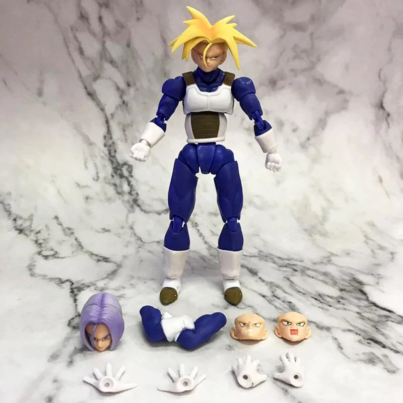 Anime Dragon Ball Z Figures SHF Super Saiyan Trunks Action Figure - Image 10