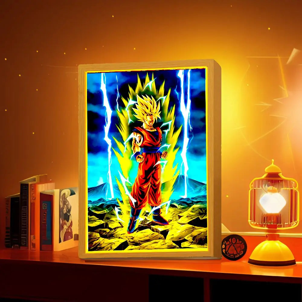 Dragon Ball Light Painting Photo Frame LED Night Light - Image 7