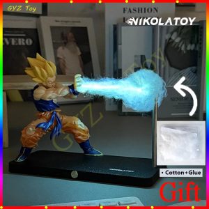 Son Goku Kamehameha Wave Magnetic Light Lamp
