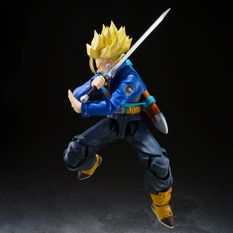 Anime Dragon Ball Z Figures SHF Super Saiyan Trunks Action Figure - Image 5