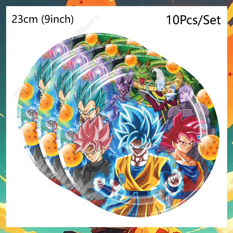 Goku Dragon Ball Z Birthday Decoration Party Supplies - Image 14