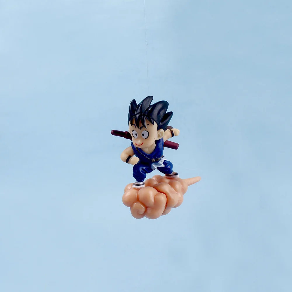 Son Goku Cloud Float Figurines – 2 Styles Aquarium Decor Accessories - Image 2