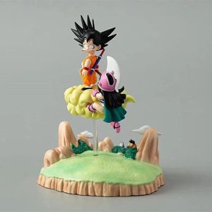 8cm / 3.14in Anime Dragon Ball Z Goku & Chi-Chi Figure