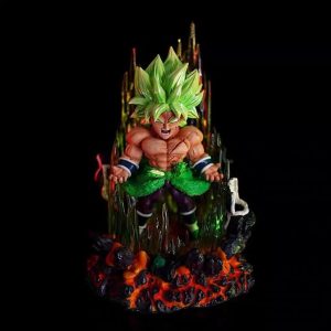 Dragon Ball Z Goku VS Broly Figure – 15cm PVC Action Statue for Collectors