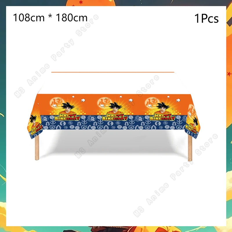 Goku Dragon Ball Z Birthday Decoration Party Supplies - Image 6