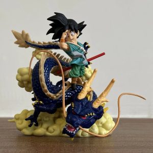 13CM Dragon Ball Goodbye Goku Shenron GT Son Goku Super Saiyan Figure
