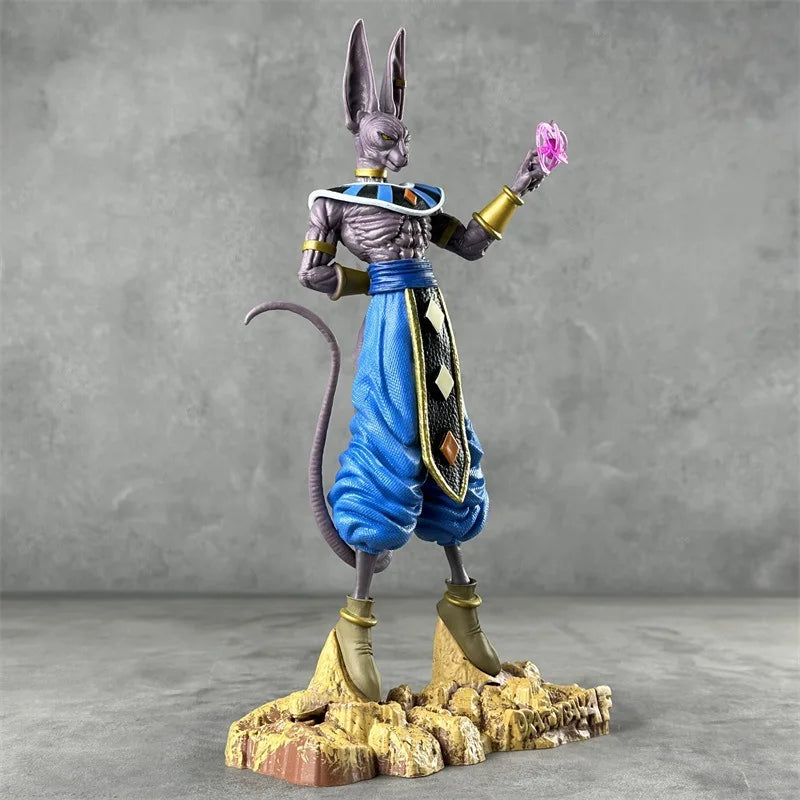 30cm Dragon Ball Z Super God of Destruction Beerus Figure - Image 5